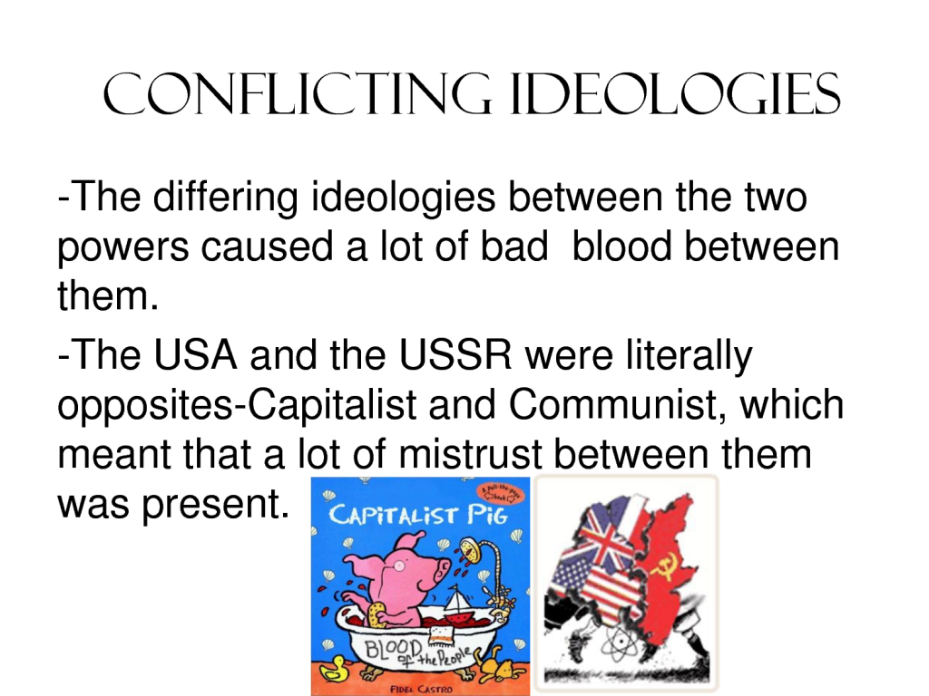 Conflicting Ideologies
